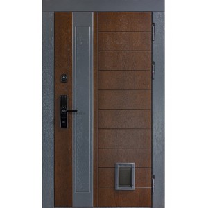 Дверь с отделкой МДФ Д-348