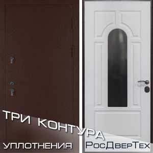 Дверь с зеркалом К-77