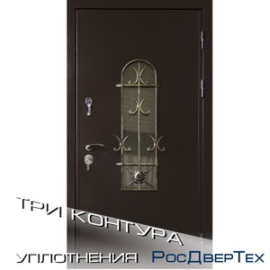 Дверь с отделкой МДФ Д-20
